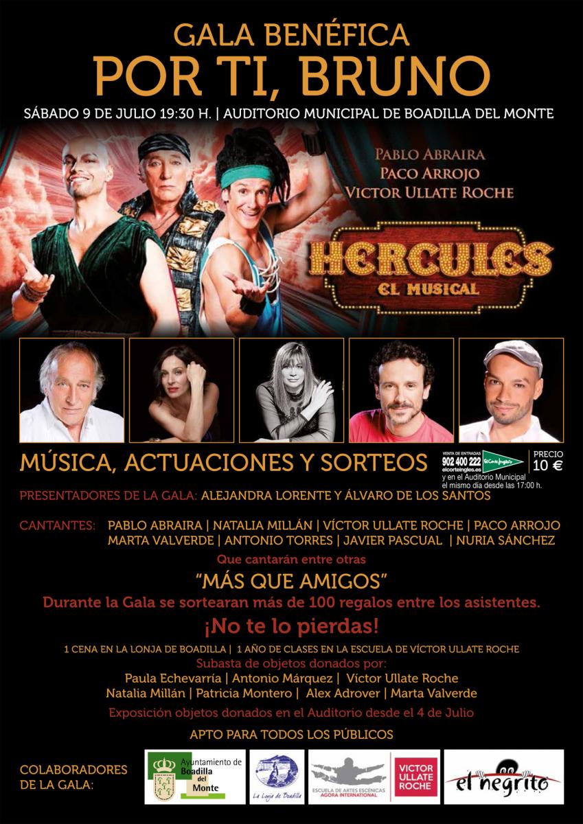 GALA BEN�FICA. POR TI BRUNO