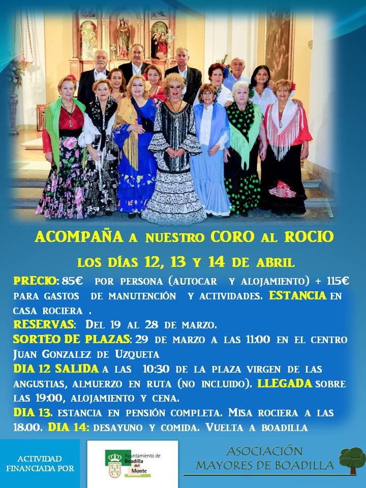 VIAJE AL ROC�O (12, 13 y 14 ABRIL)